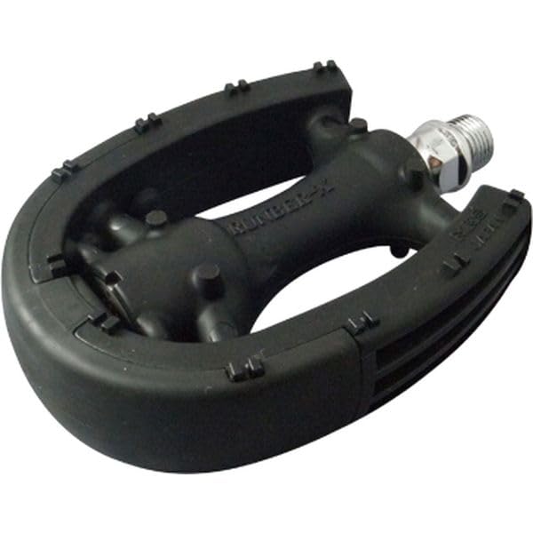 MKS 런버X 블랙 102x82mm 외발자전거 전용 페달