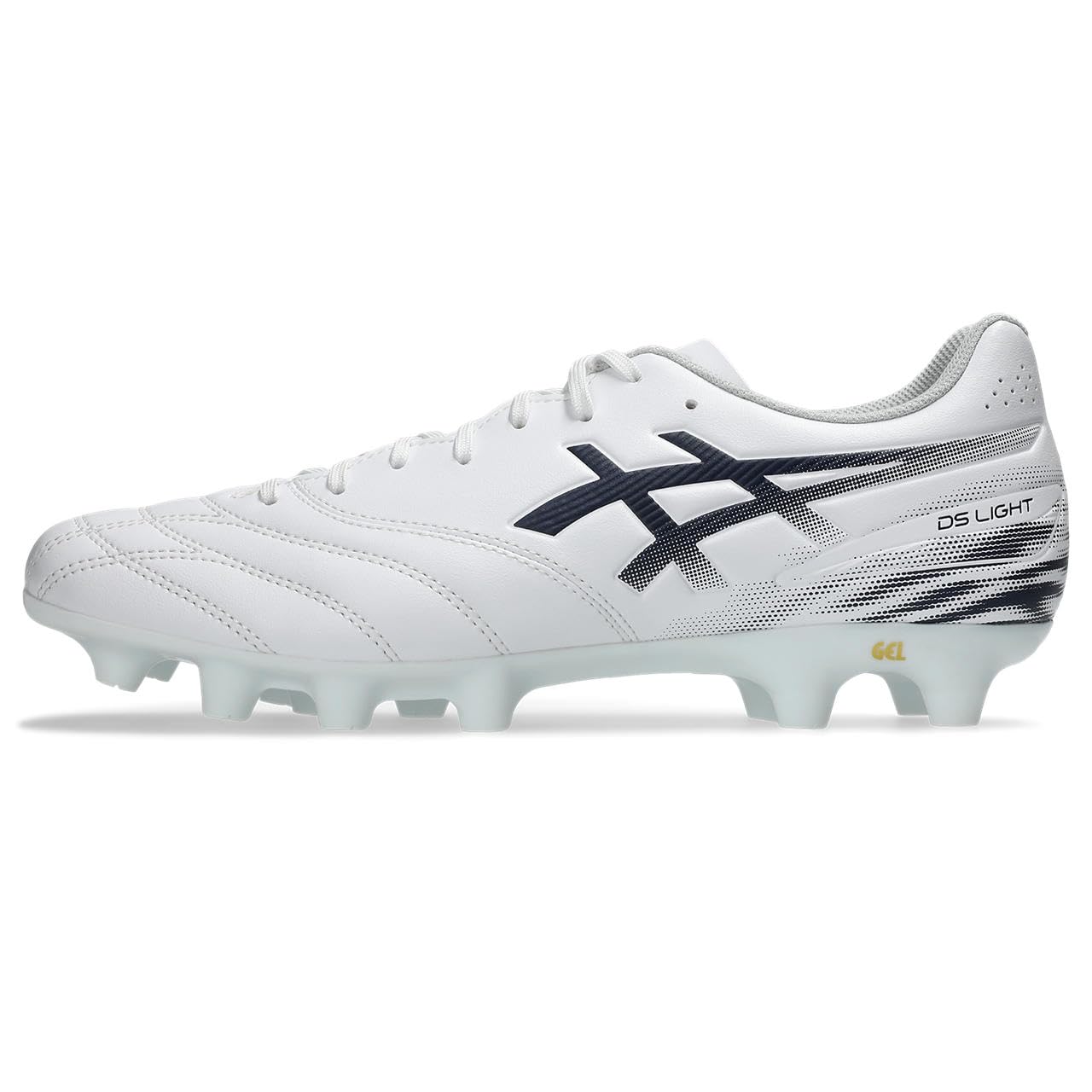 아식스 축구화 DS LIGHT 클럽 24.0 cm 3E 103(화이트/미드나이트) 이미지 5