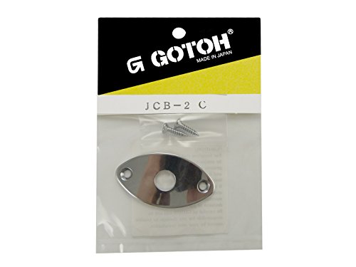 고토 JCB-2 C 캐츠아이 잭 플레이트 사이드형 크롬 이미지 2