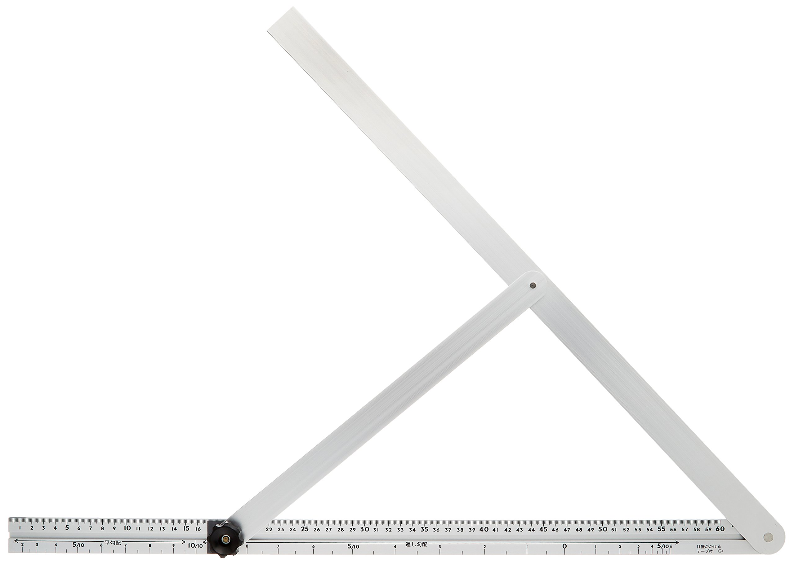 신와 알루미늄 자유각도기 62571 600mm 눈금형