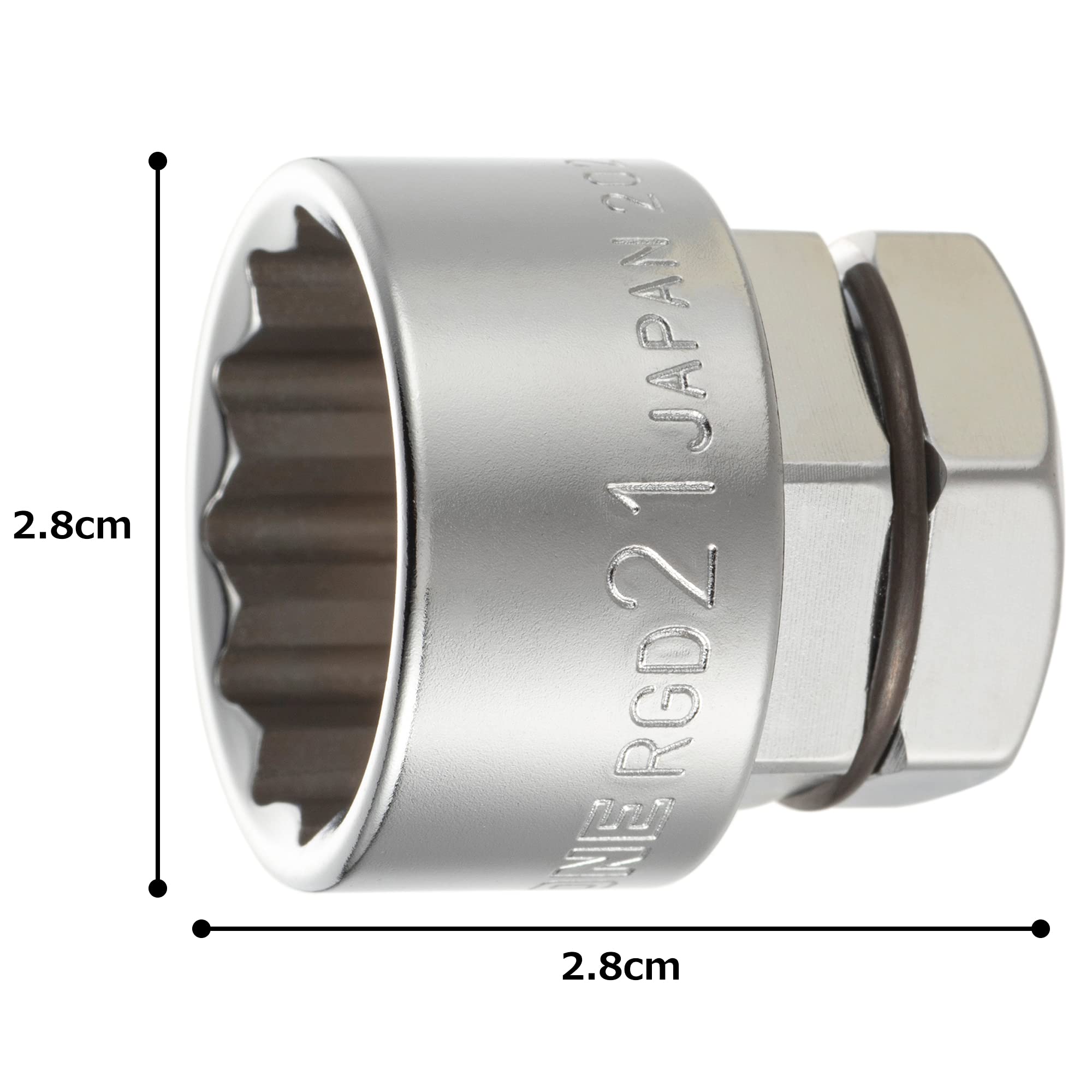 토네 RGD-21 21mm 12각 소켓 안경렌치용 이미지 5