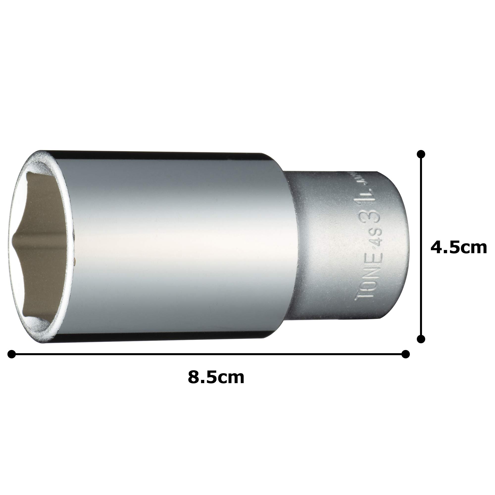 토네 HP4S-31L 31mm 12.7sq 6각 딥소켓 이미지 5