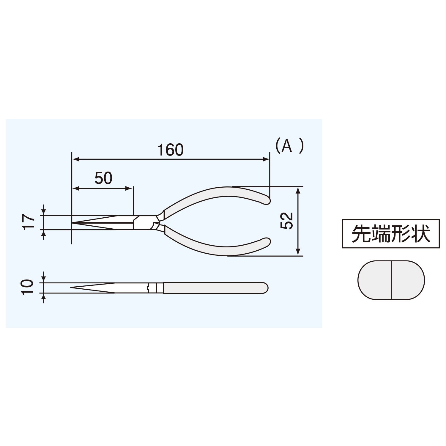 엔지니어 PR-26 160mm 라디오 펜치 녹색 이미지 2