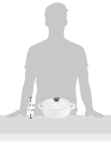 노다호로 루크 캐세롤 LK-25S 25cm 얕은형 법랑 양수냄비 가스IH겸용 이미지 6