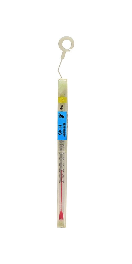 신와 H-4S 15cm 막대 온도계 알코올 적색액 이미지 1