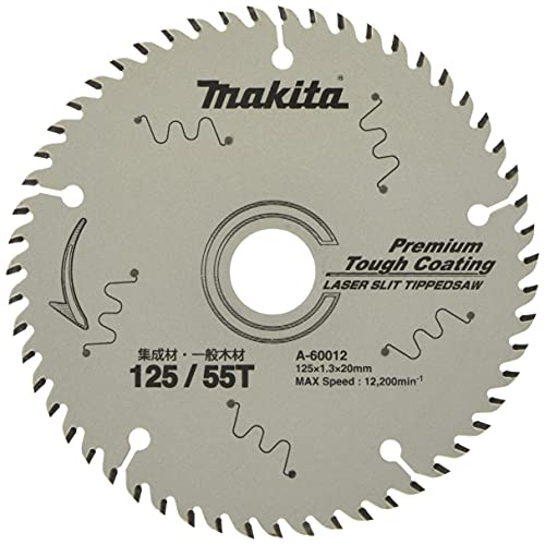 마키타 프리미엄 팁쏘 A-60012 125mm 55날 집성재용 이미지 2