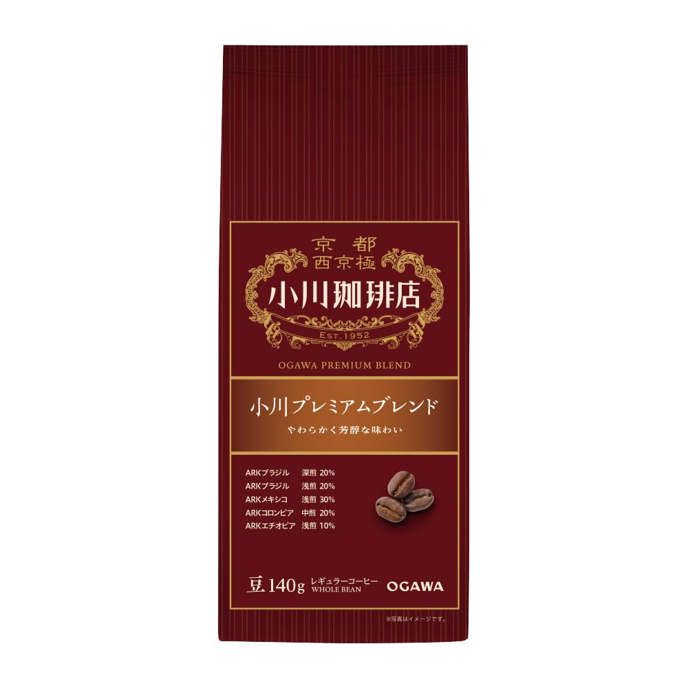 오가와커피 프리미엄 블렌드 원두 140g Pack of