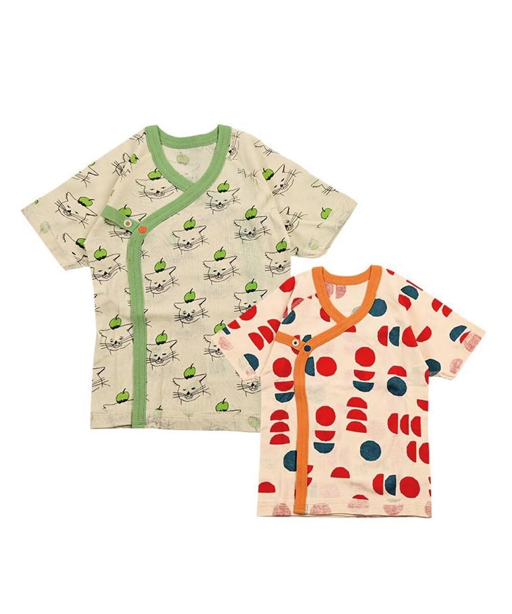 마키즈 베이비 단내의 2종 세트 A84 멀티 총무늬 Free Size