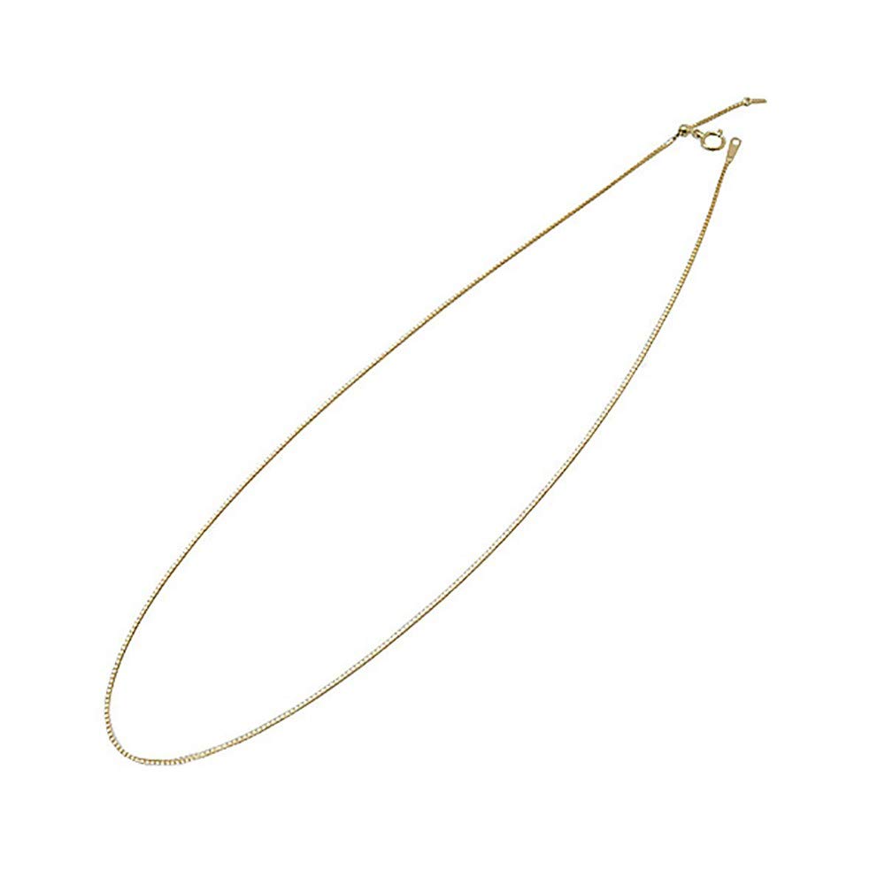 교세라 베네치안 체인 목걸이 폭 1.0mm 45cm K18 옐로우골드