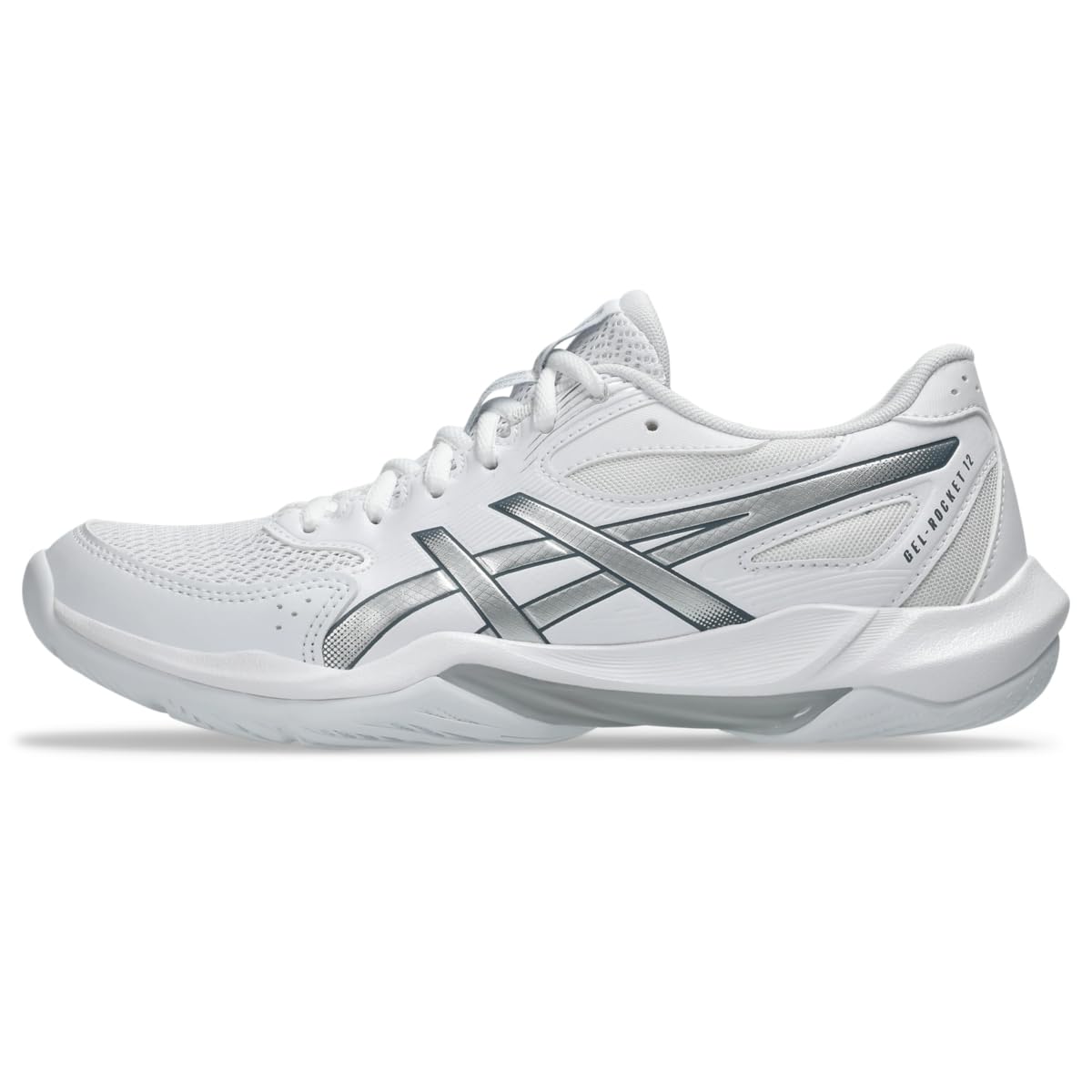 아식스 운동화 젤로켓 12 여성용 25.5 cm 화이트/퓨어실버