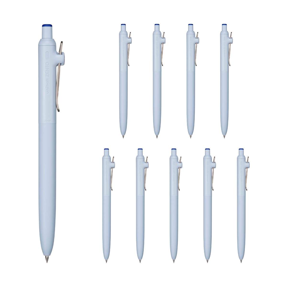 미쓰비시 연필 유니볼 ZENTO 베이직 UBNZS38.33 블루 0.38mm