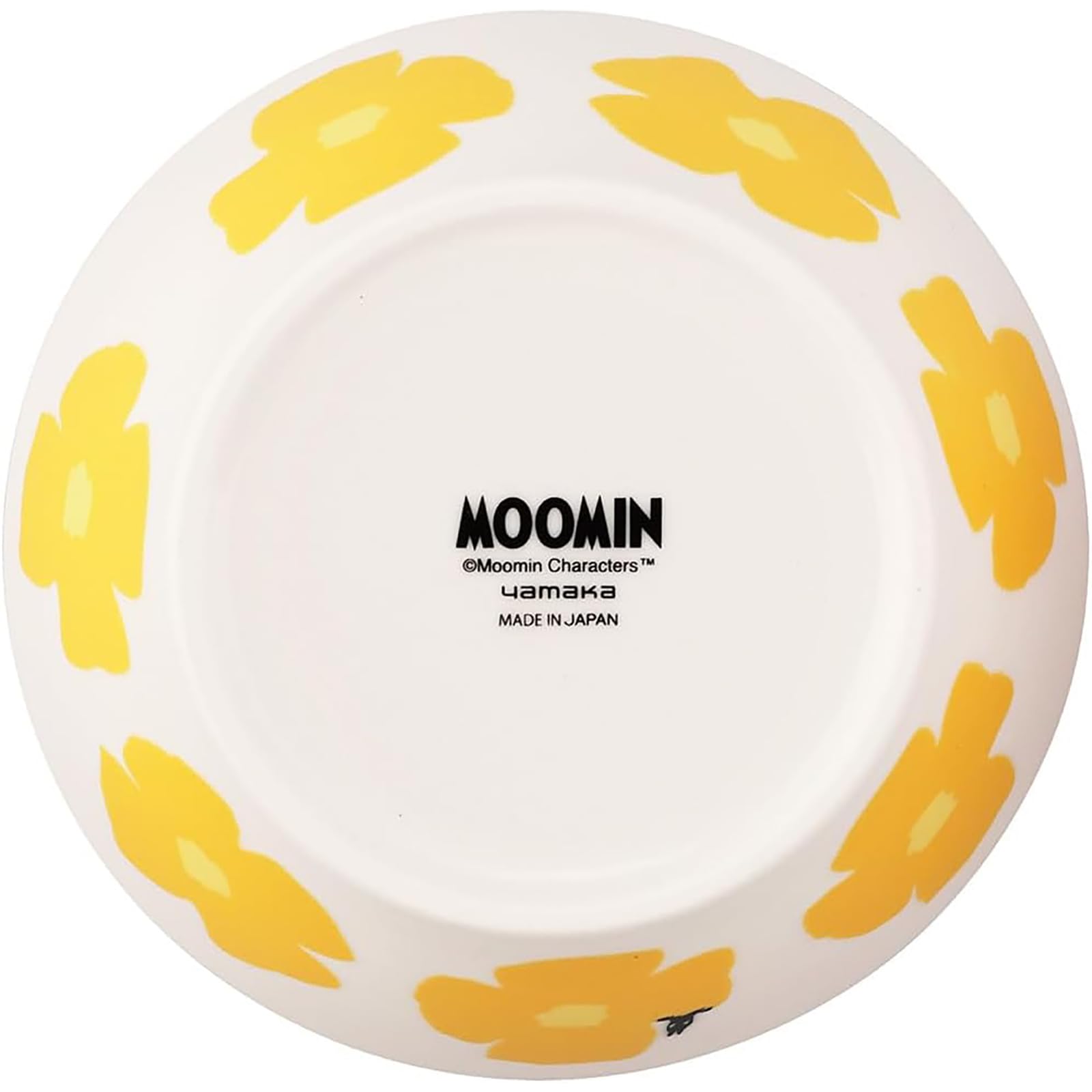 야마카 무민 쿠캇 샐러드볼 MM10001-358 14cm 옐로우 14cm 이미지 3