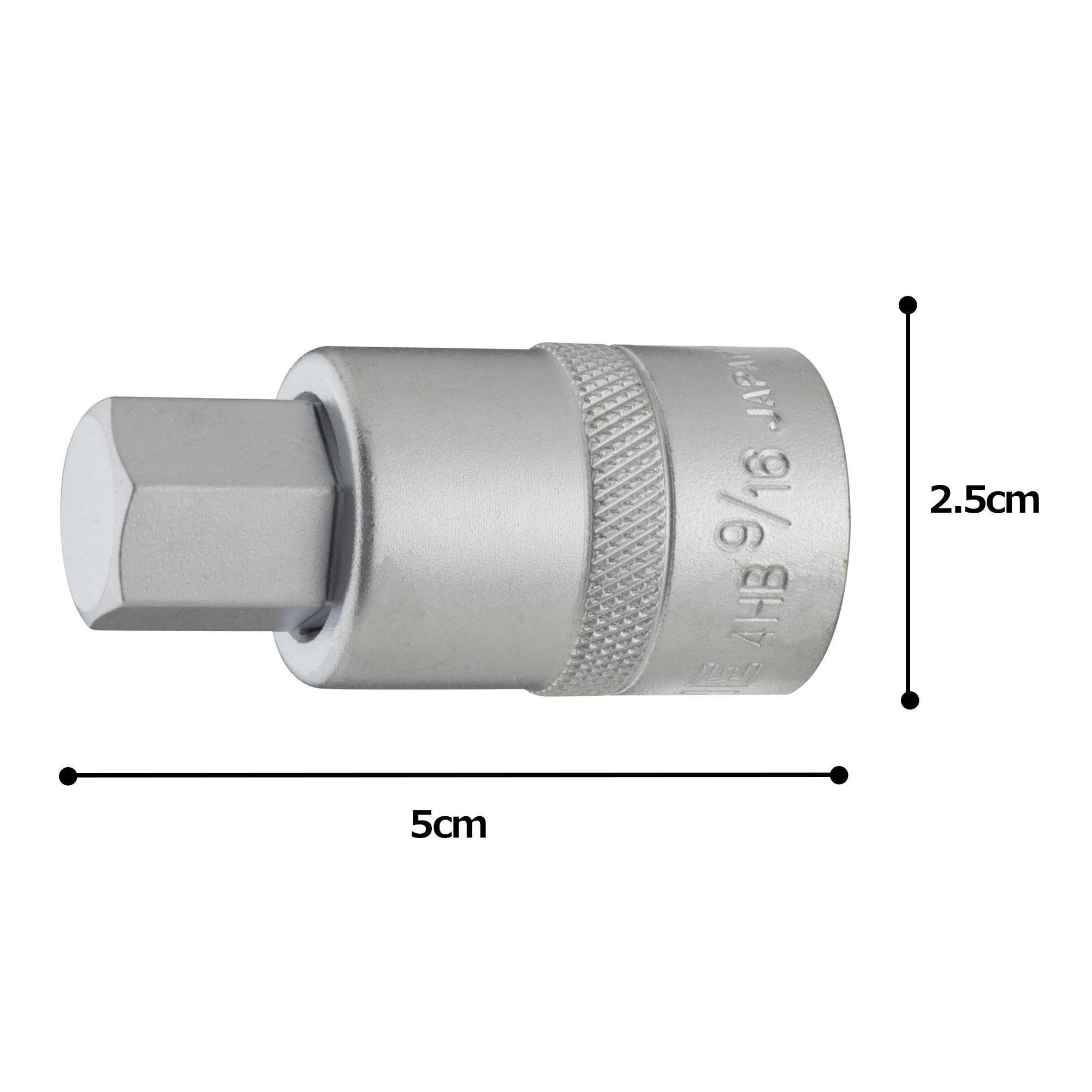 토네 HP4HB-18 9/16인치 헥사곤 소켓 12.7mm 이미지 5