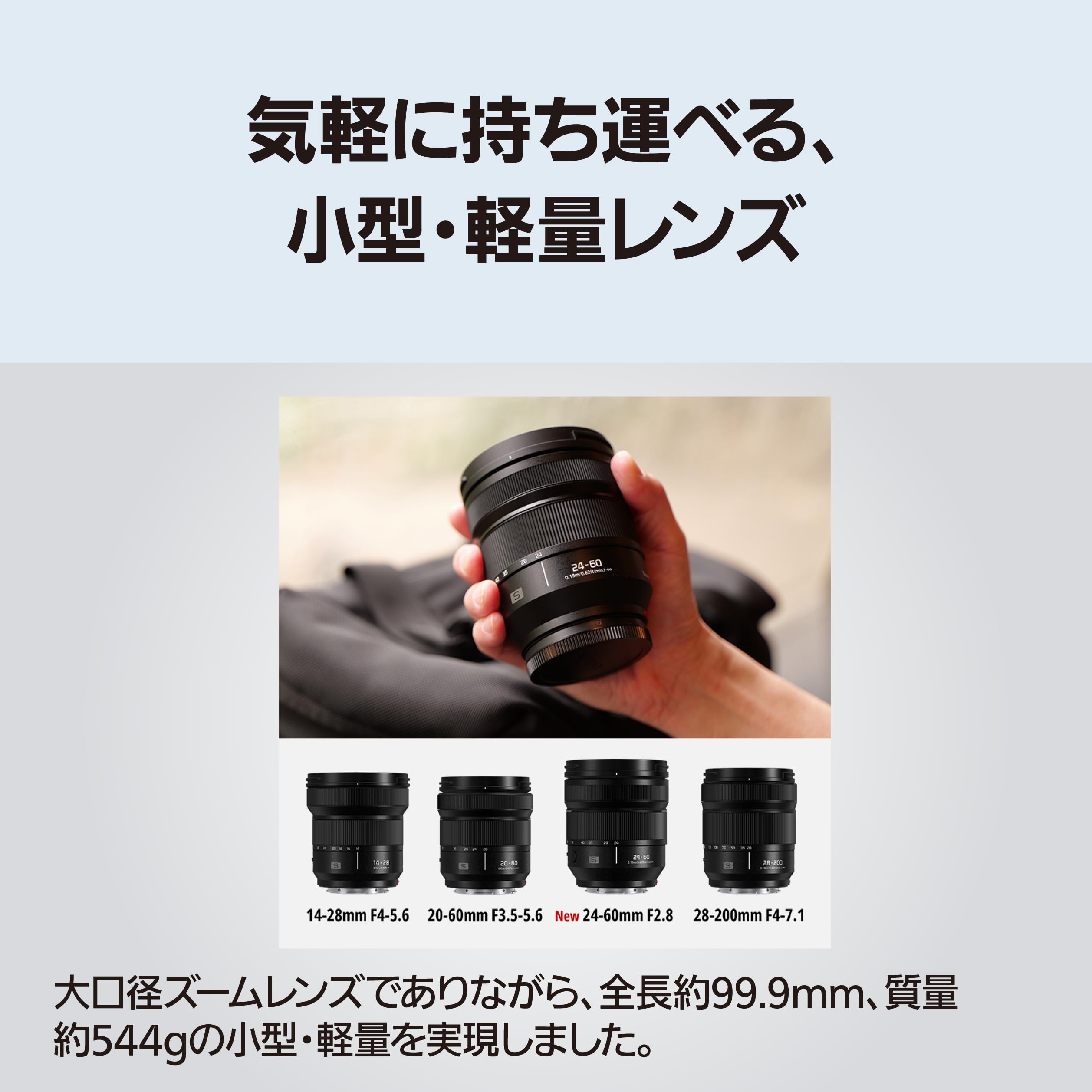 파나소닉 루믹스 S PRO 24-70mm F2.8 대구경 표준 S 24-60mm F2.8 이미지 6