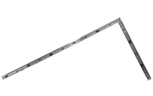 신와 직각자 각후 스테인리스 50cm 직각자 JIS 11002 뒷면각목