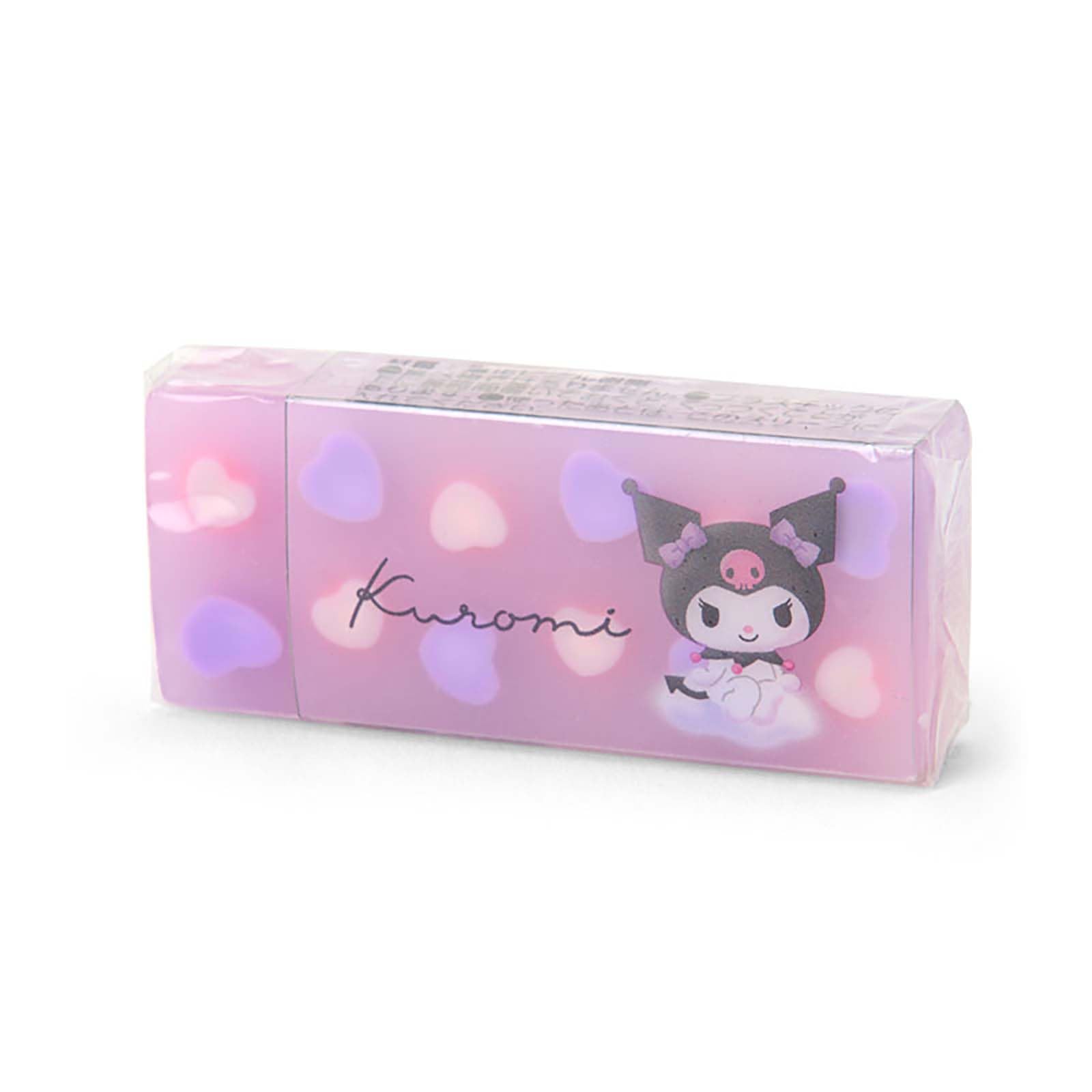 산리오 쿠로미 지우개 222534 이름 기재란 포함 Pack of SANRIO