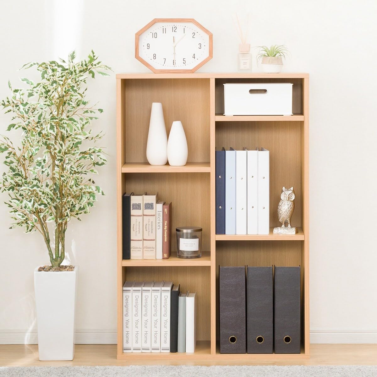 니토리 리브리 라이트브라운 8841904 1170 멀티 책장 이미지 4