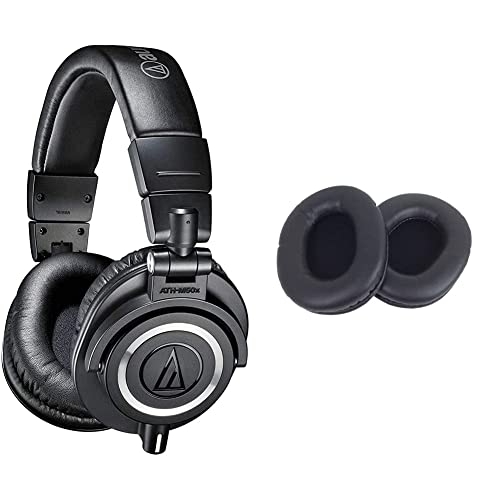 오디오테크니카 ATH-M50x 모니터 헤드폰 이어패드 이미지 2