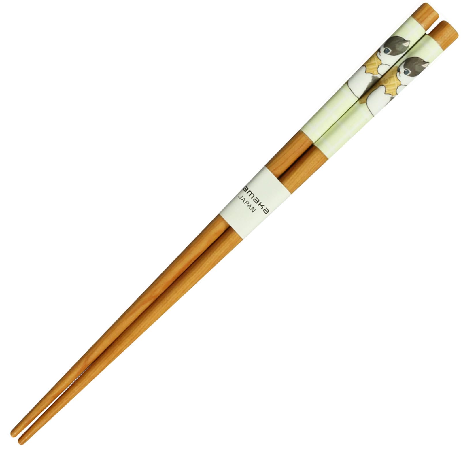 야마카 모프샌드 스위츠냥 쿠키 MFS13-840 21cm 천연목 젓가락