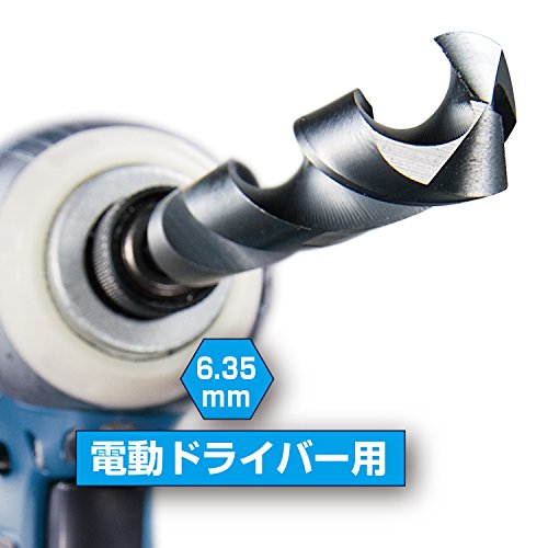 베셀 케사쿠 드릴 비트 9.0mm 철공용 KMD-9.0 이미지 5