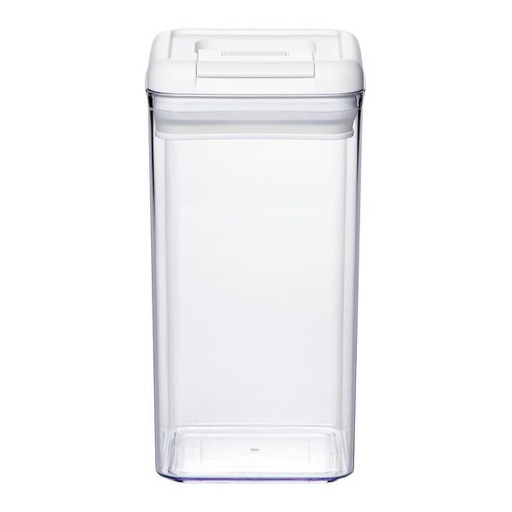 니토리 레버 밀폐용기 화이트 8931113 M 1200ml 1개입 세척가능 이미지 4