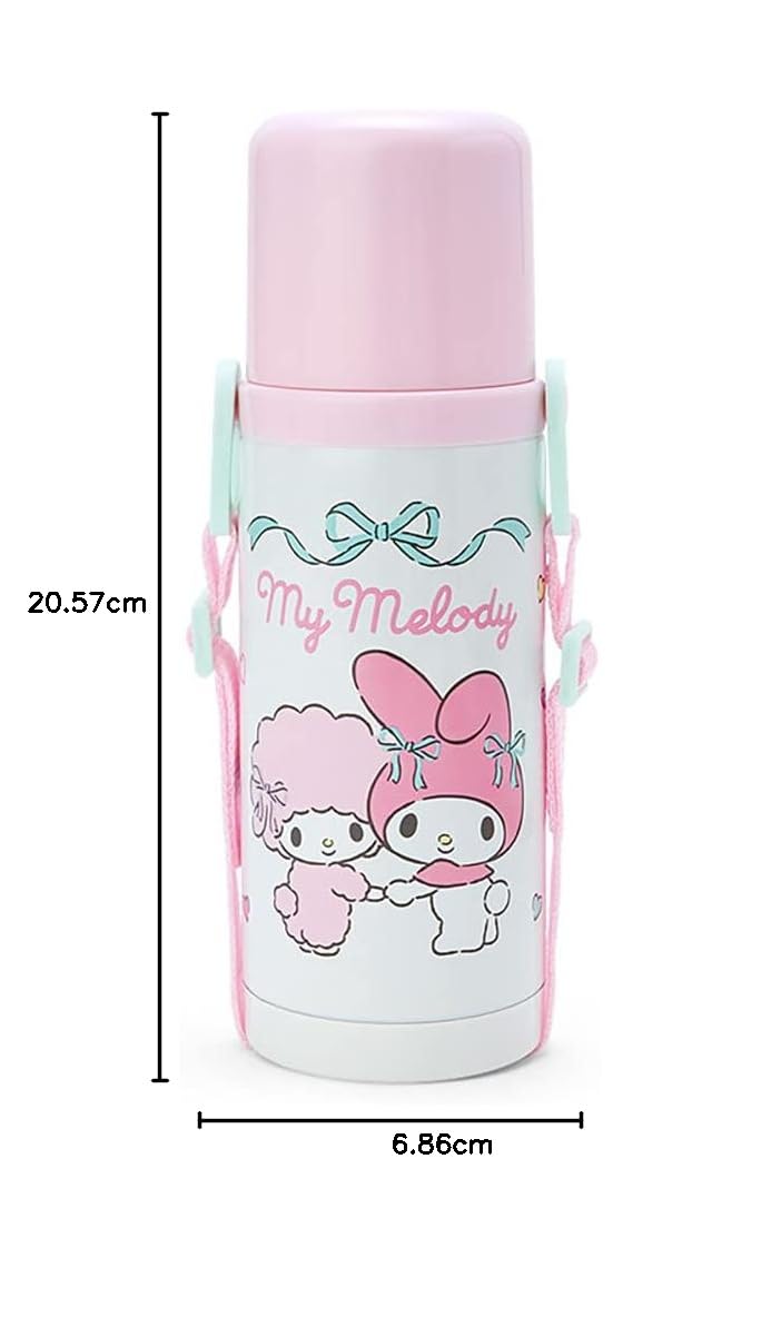 산리오 마이멜로디 744549 380ml 2WAY 스테인리스 보틀 이미지 7