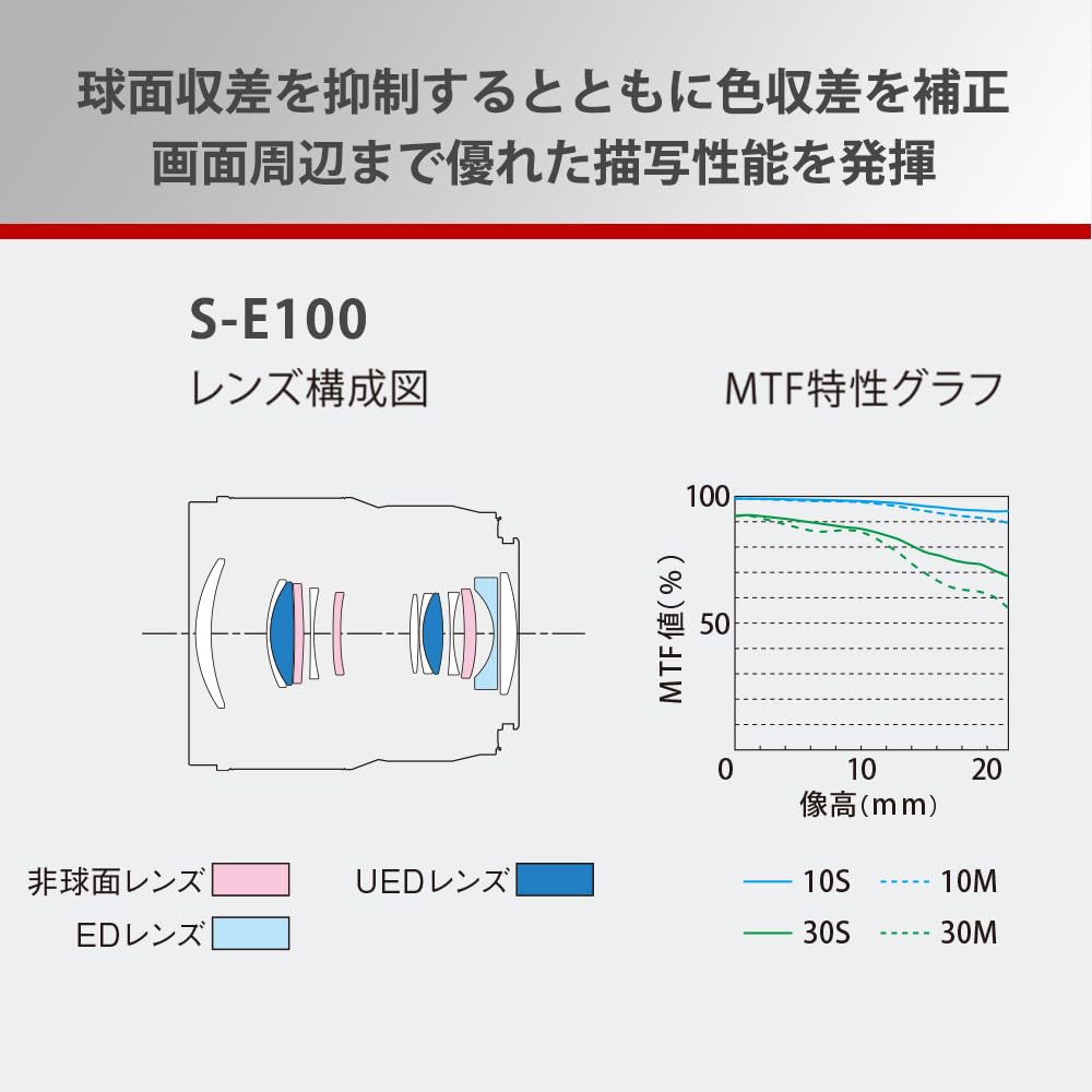 파나소닉 루믹스 S 100mm F2.8 매크로 단렌즈 S-E100 이미지 4
