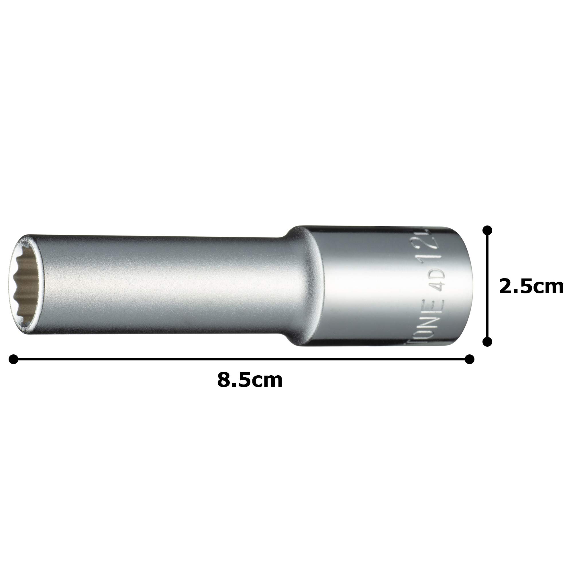토네 HP4D-12L 12mm 12각 딥소켓 12.7mm 이미지 5