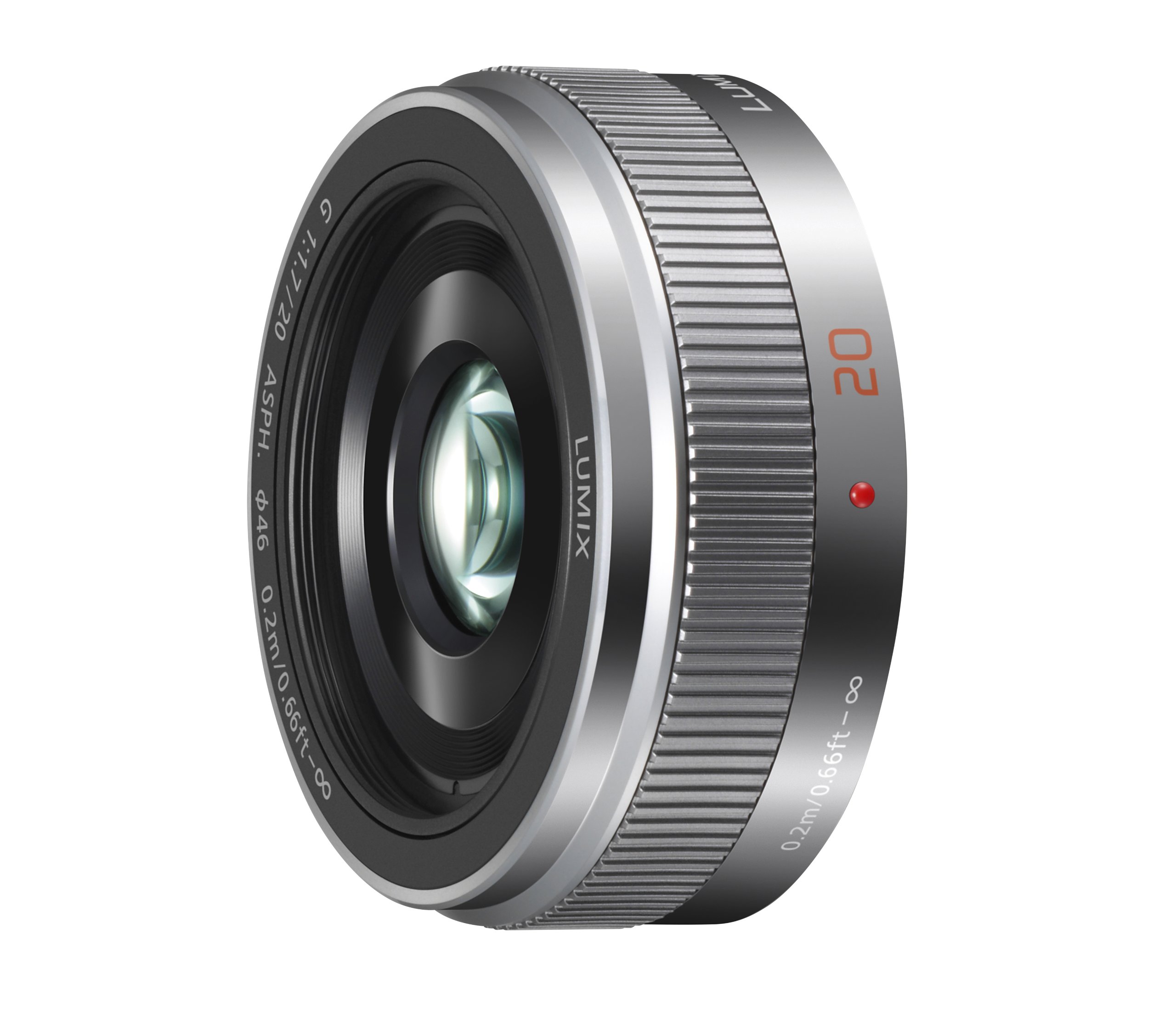 파나소닉 루믹스 G 실버 H-H020A-S 20mm F1.7 II ASPH 단렌즈 이미지 2