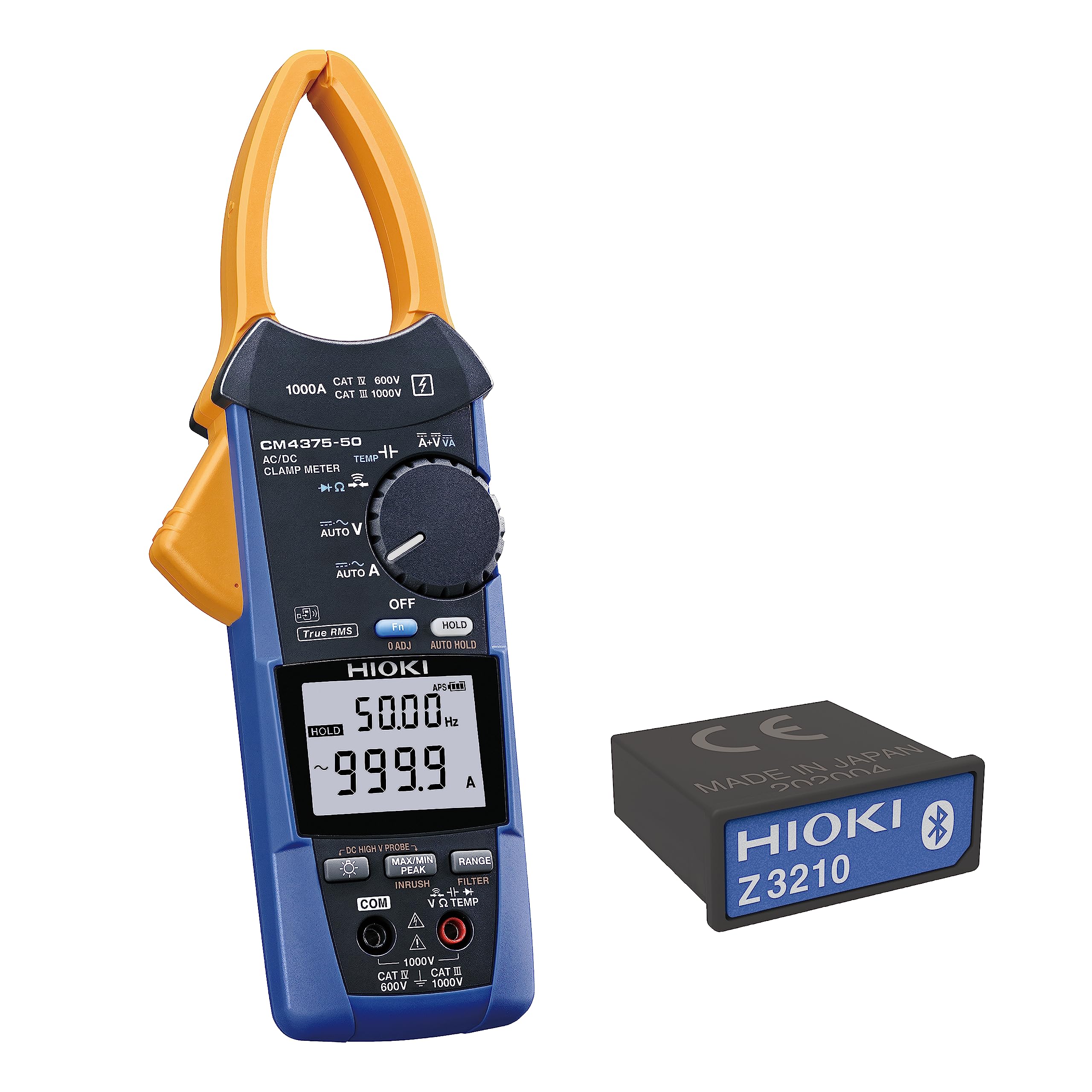 하이오키 CM4375-90 AC DC 1000A 클램프미터 Z3210 세트 진실효값