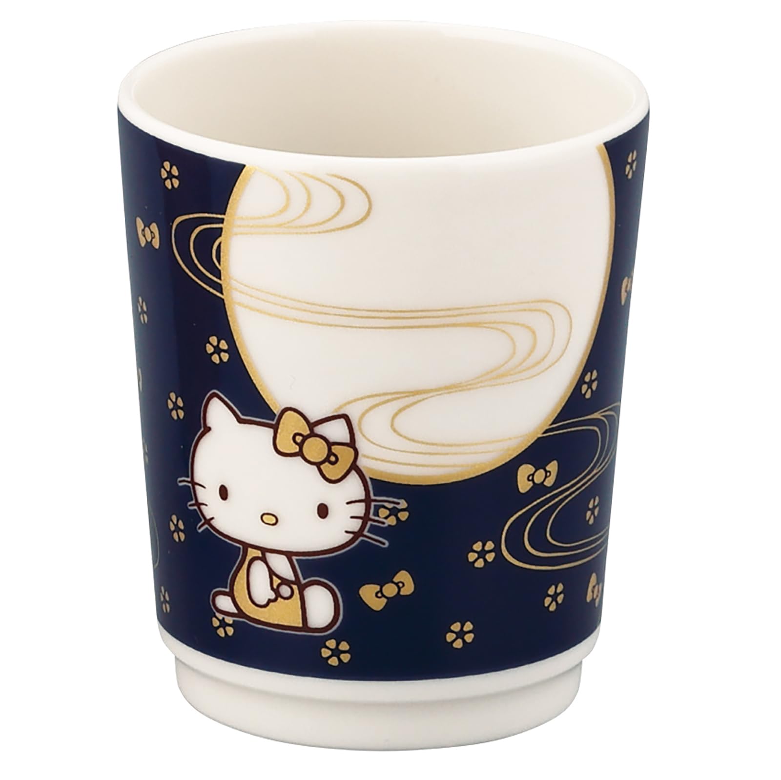 야마카 헬로키티 달 HK183-327 240ml 찻잔 블랙 앤틱
