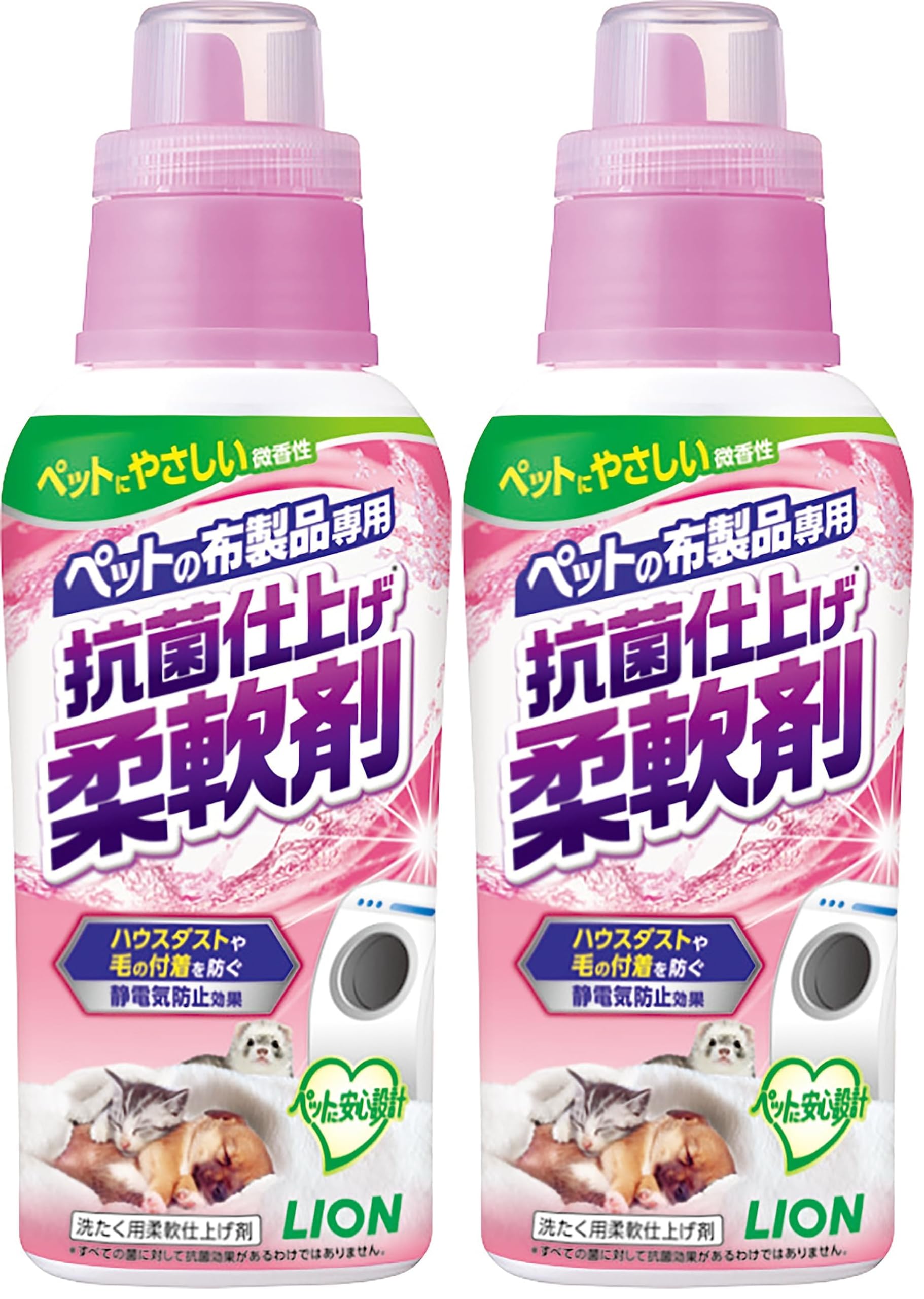 라이온 반려동물용 섬유유연제 360g 2개입