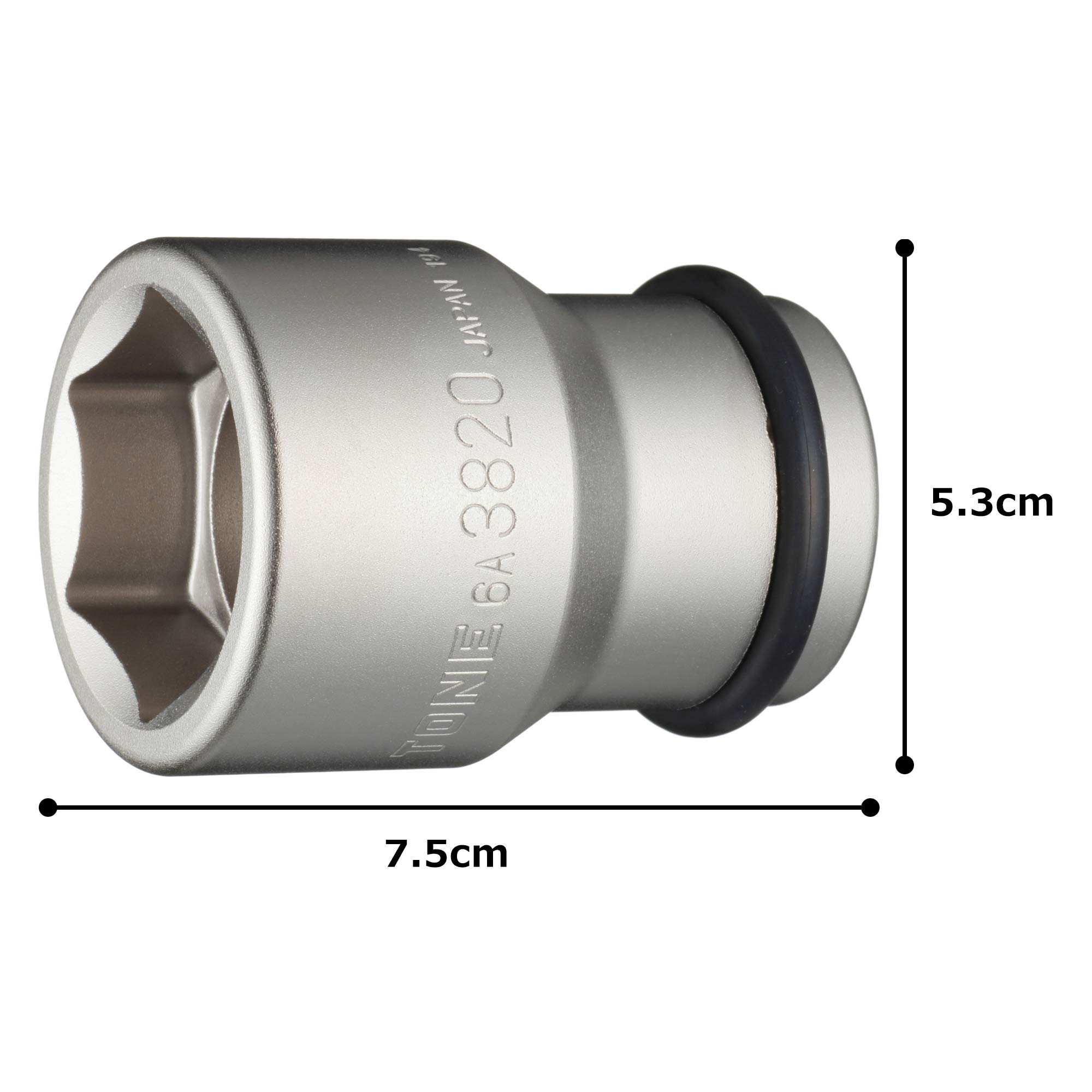 토네 휠너트 콤비소켓 HP6A-3820 38x20mm 19.0mm 이미지 5