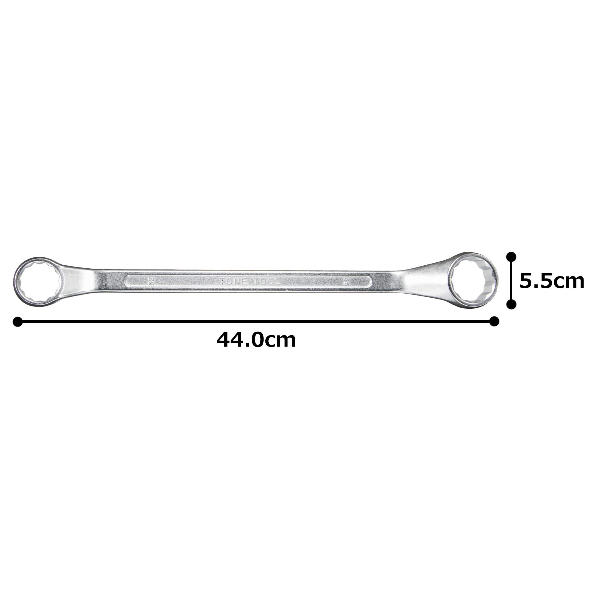 토네 M45-3235 32x35mm 45도 롱 옵셋렌치 이미지 6