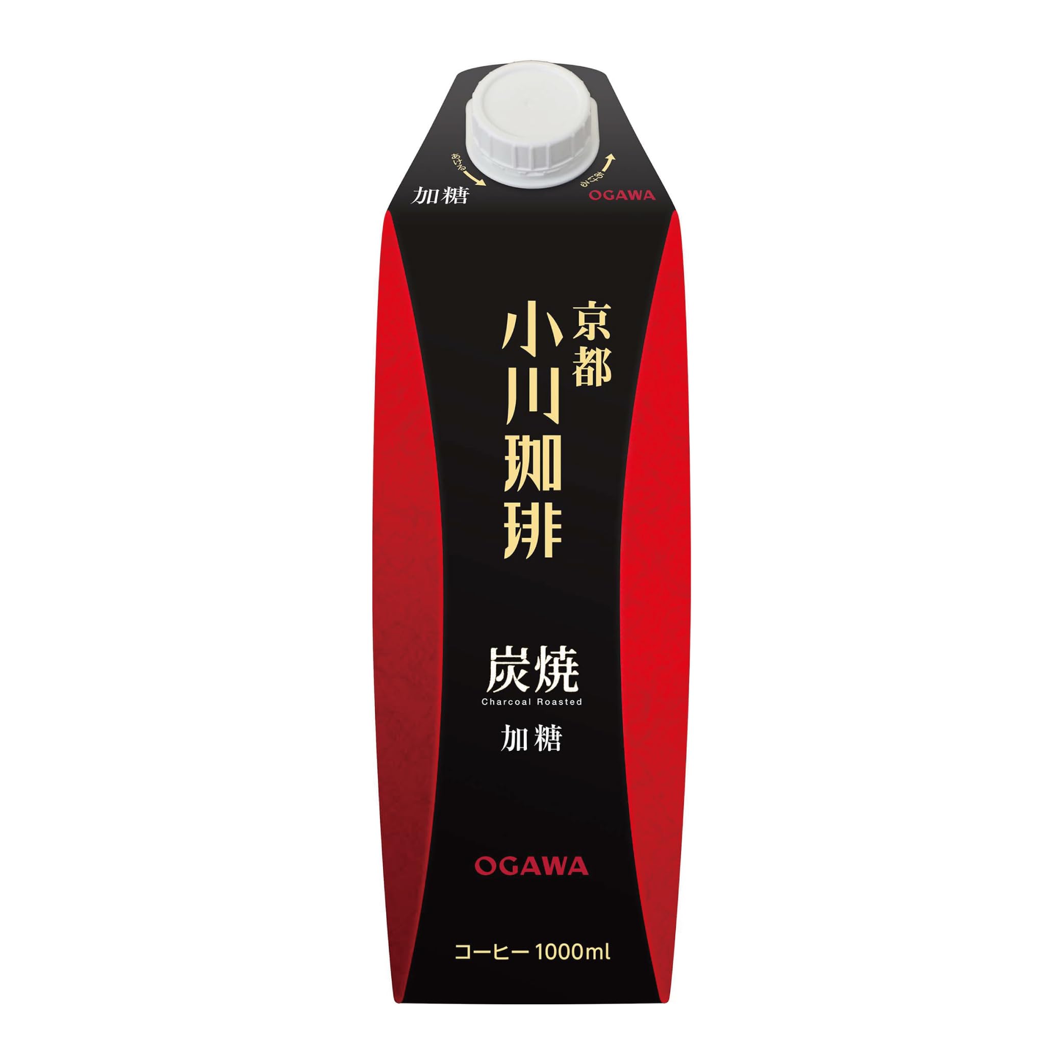 오가와커피 숯불 로스팅 가당 커피 1L 6개입 무향