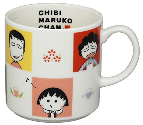 야마카 치비마루코짱 윈도우 CM11-11 350ml 머그컵 화이트 윈도우 이미지 2