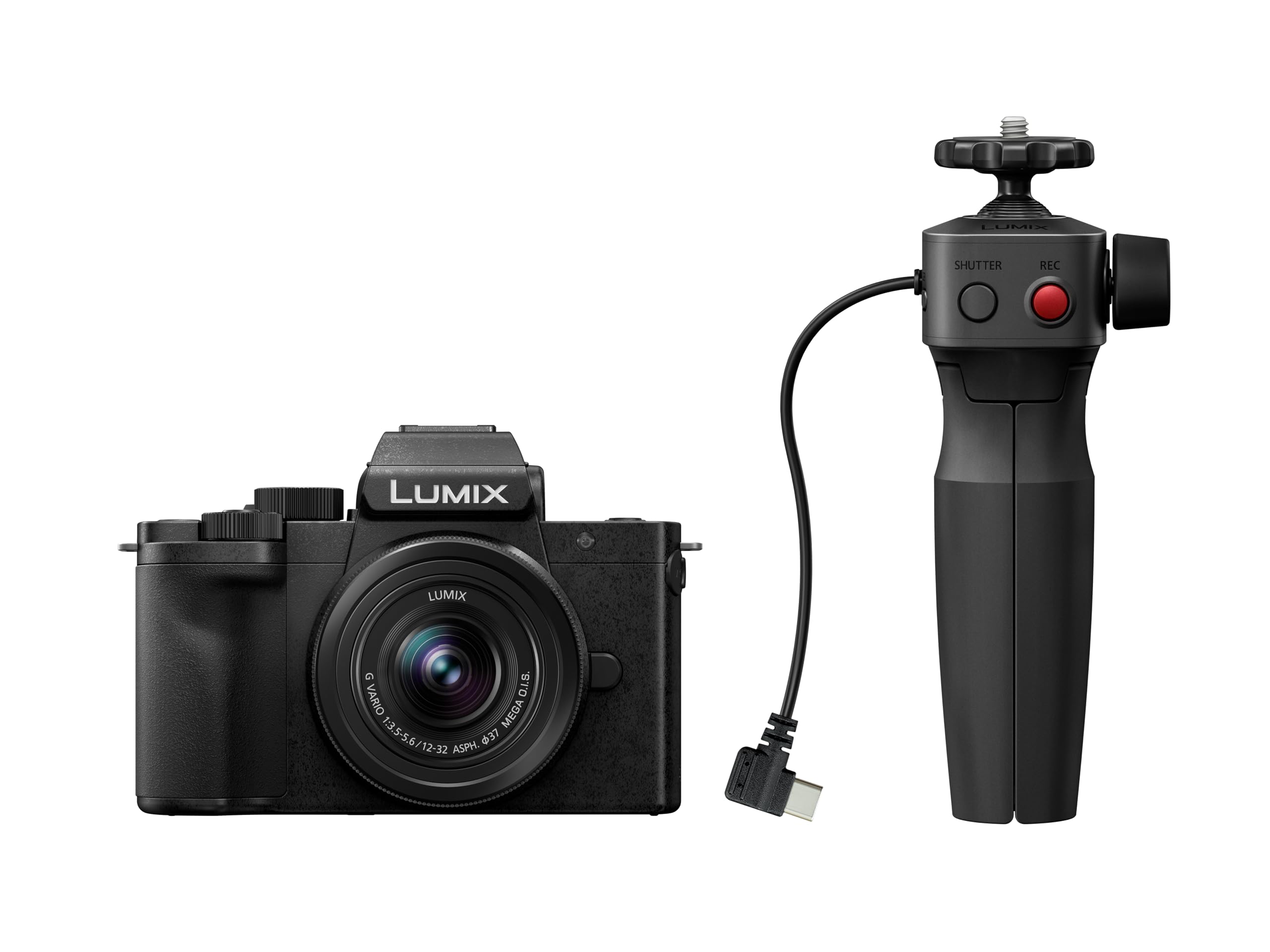 파나소닉 루믹스 G100D 4K 미러리스 블랙 화이트 OLED EVF USB-C 그립 포함 이미지 1