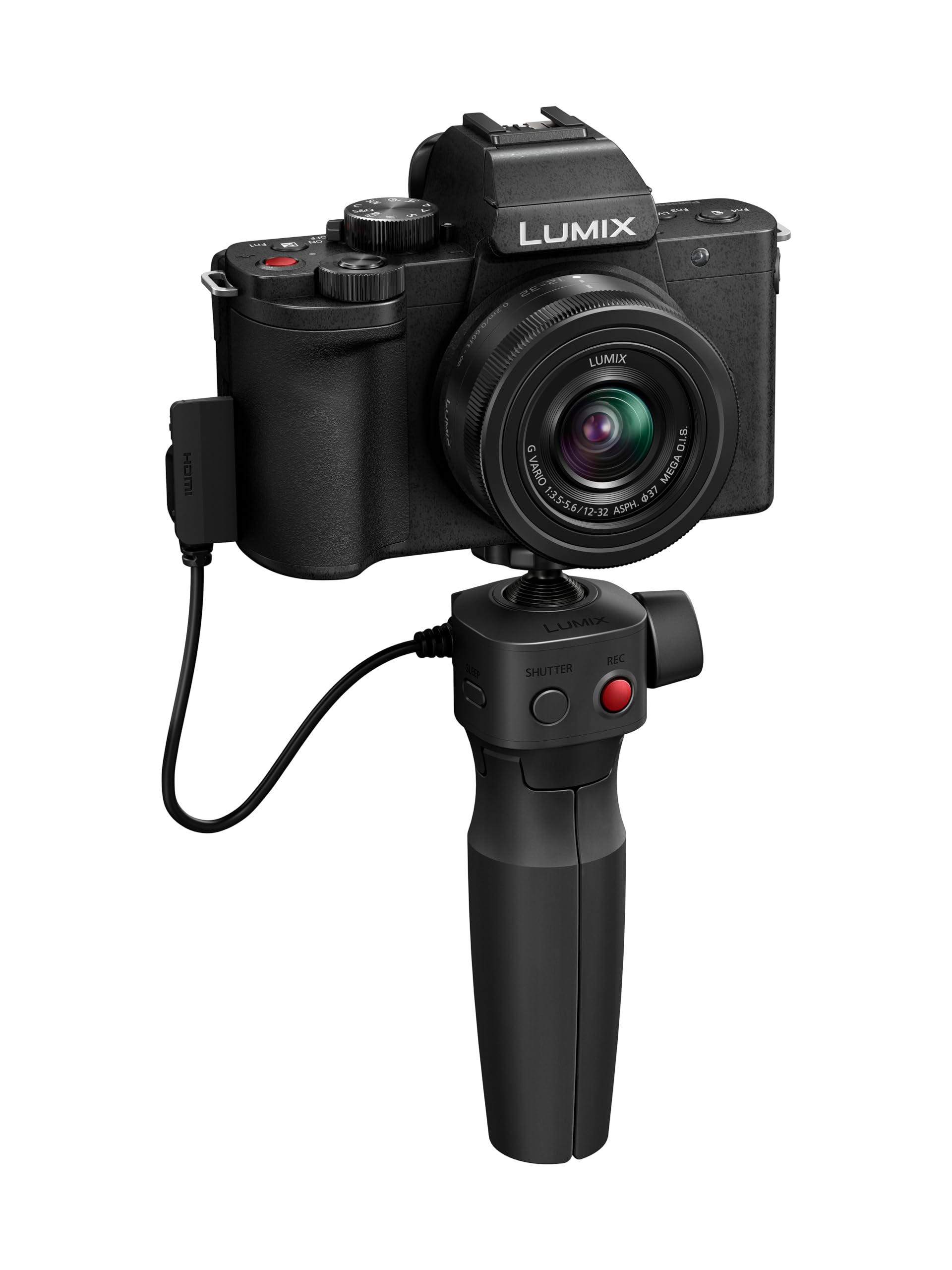 파나소닉 루믹스 G100D 4K 미러리스 블랙 화이트 OLED EVF USB-C 그립 포함 이미지 2