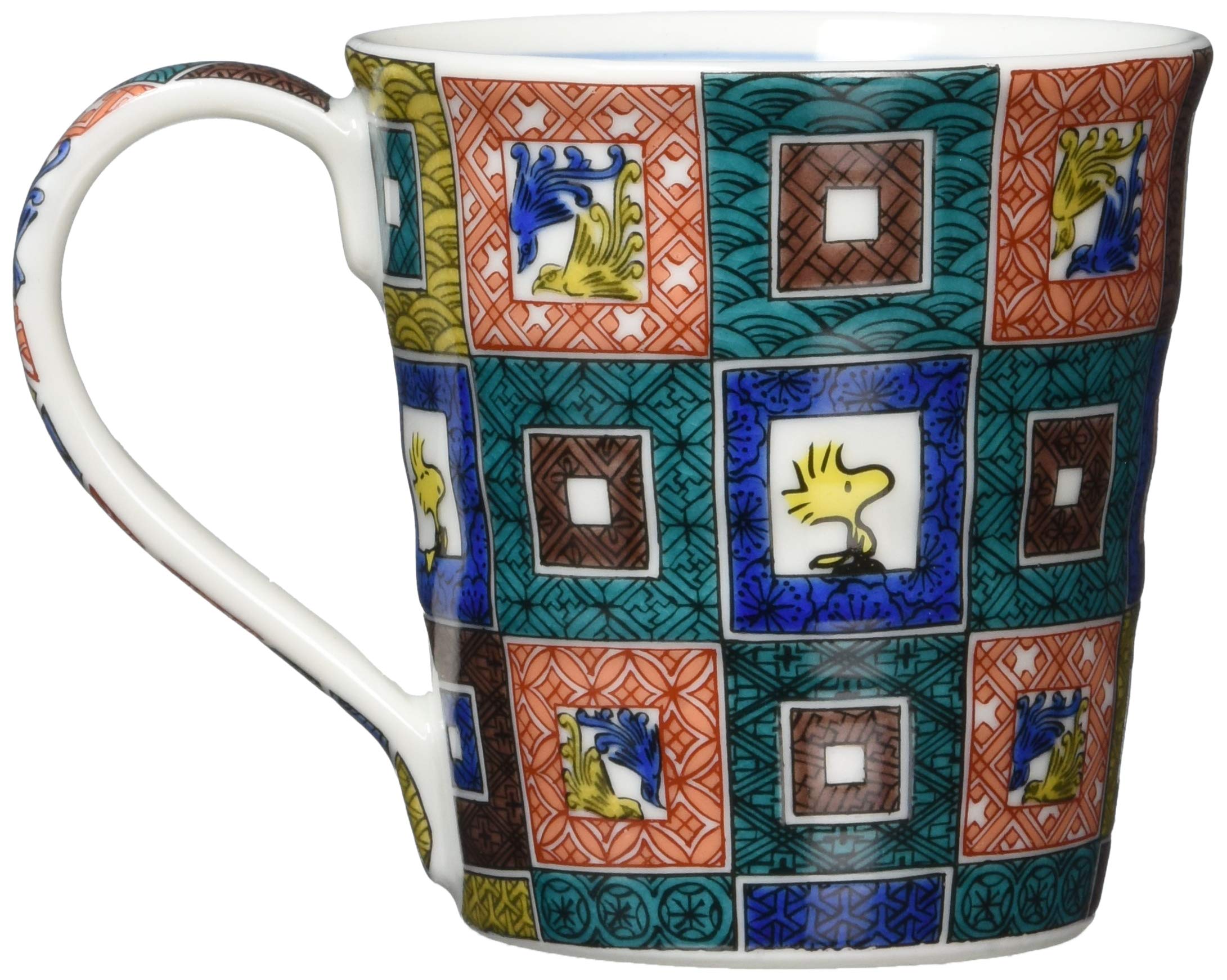 야마카 스누피 구타니야키 석조 머그컵 SN363-11 250ml 이미지 2