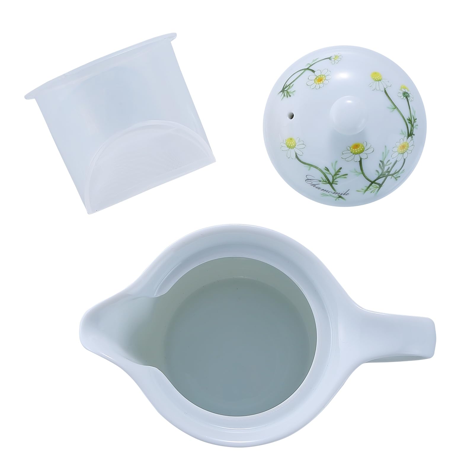 야마카 세레크 신카모밀 SV-2 390ml 티팟 V필터 포함 02.뉴 카모마일 이미지 4