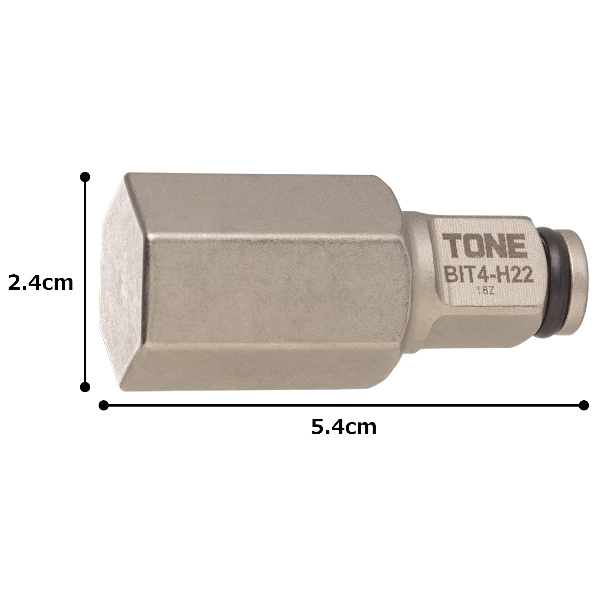 토네 BIT4-H22 22mm 육각 비트 소켓 이미지 4