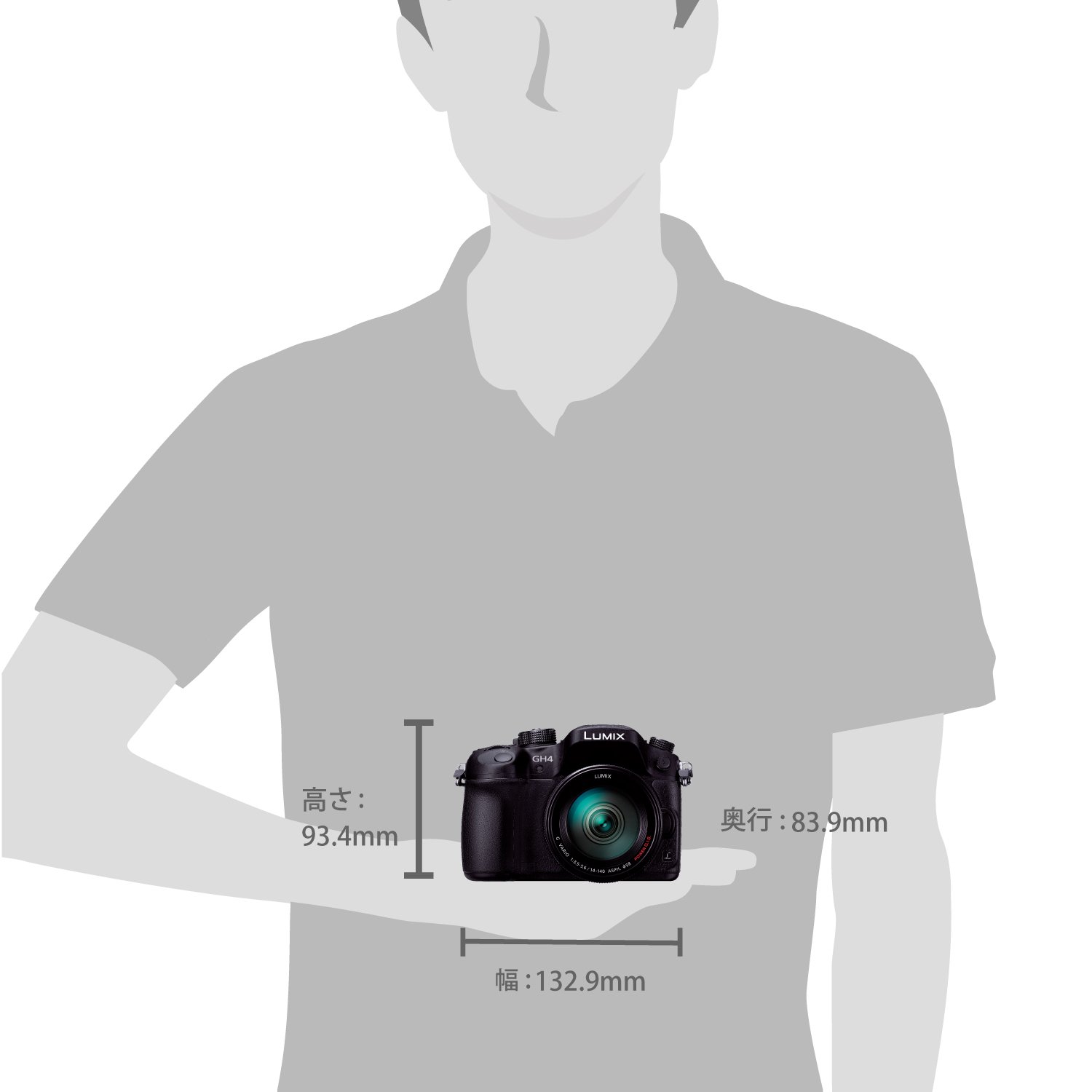 [중고] 파나소닉 루믹스 GH4 블랙 렌즈킷 일반형 14-140 렌즈킷 이미지 5