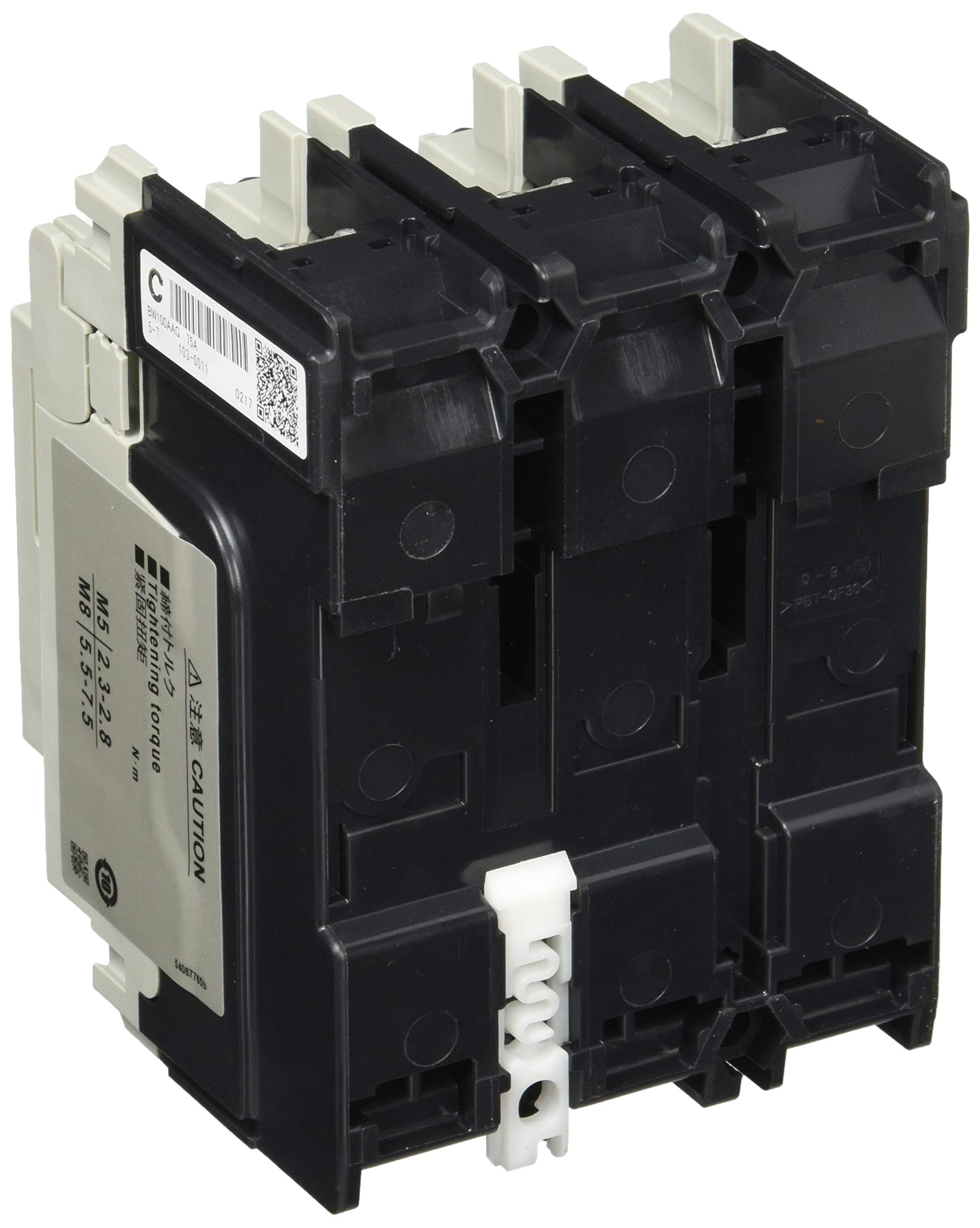 후지전기 G-TWIN BW100AAG-3P075 배선용차단기 전류 : 75A AAG 이미지 2