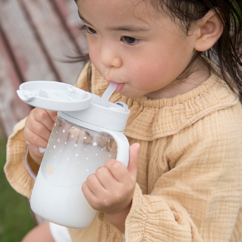 리첼 아쿠아라이트 외출용 빨대컵 라이트블루 320ml 샘방지 세척편한 이미지 9