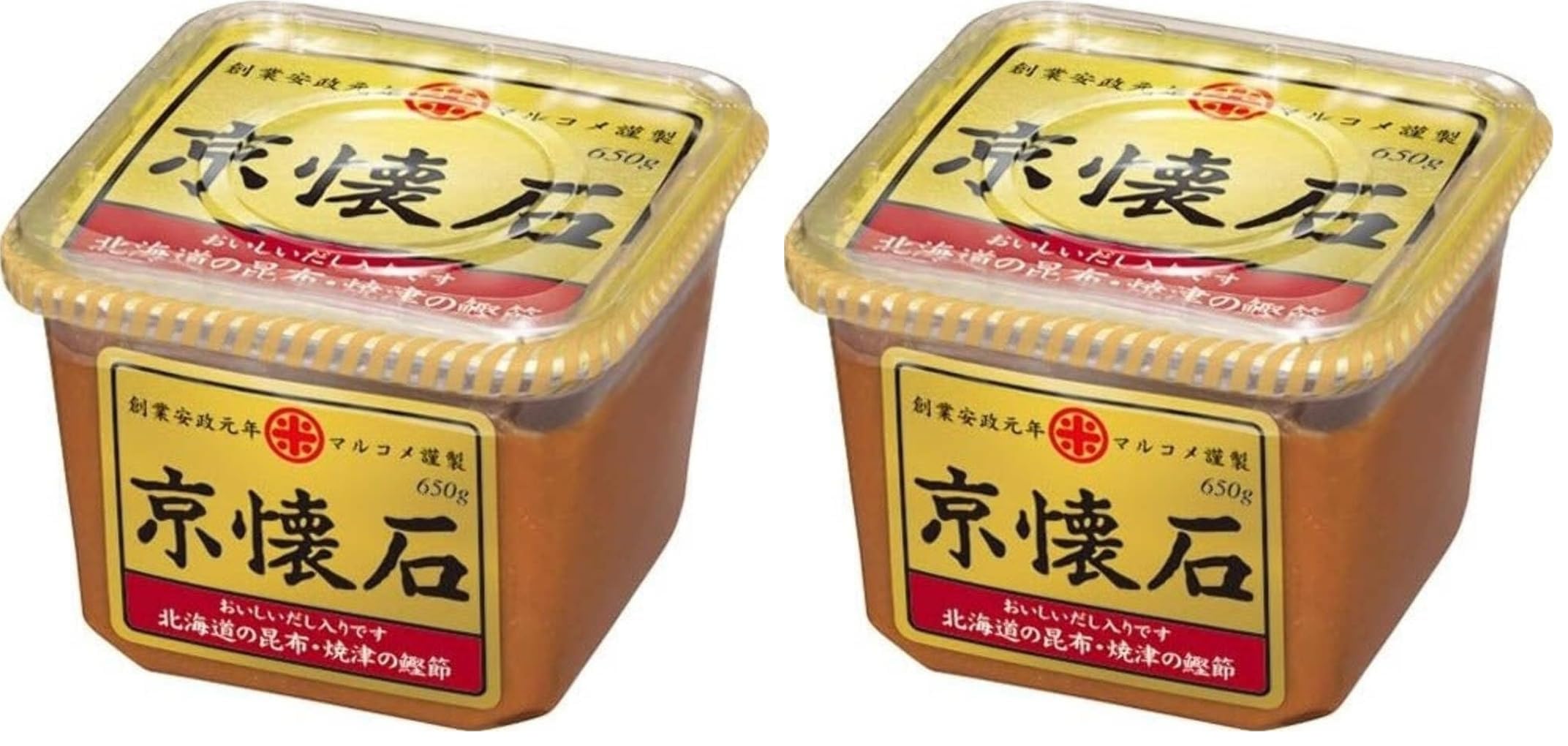 마루코메 교카이세키 다시 된장 650g (x 2)