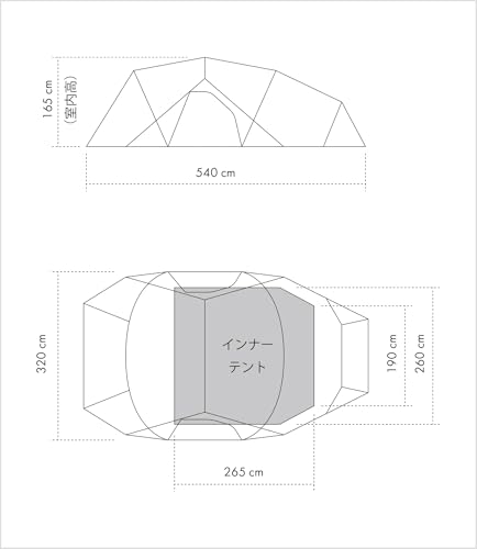 제인아츠 KUKU-1 텐트 본체 이미지 4