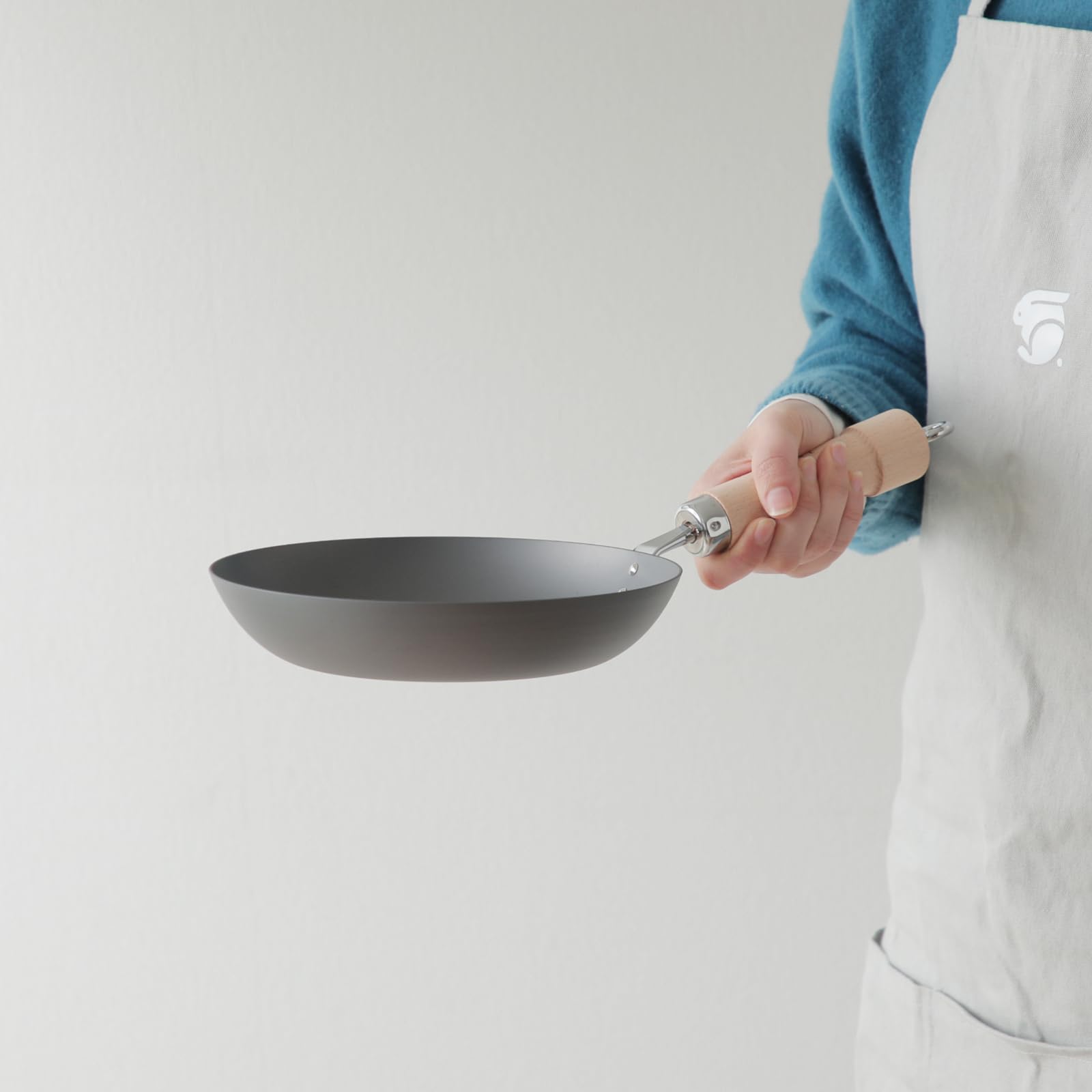 리버라이트 키와메 재팬 프라이팬 20cm 스테인리스 뚜껑 세트 이미지 6
