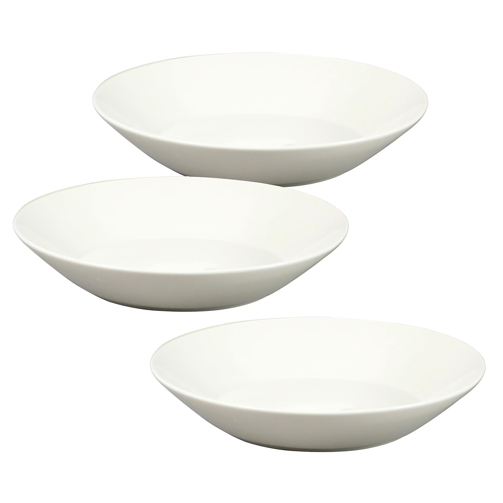 야마카 내추럴 다이닝 화이트 YMK121-355S 22cm 파스타볼 22cm 깊은 접시