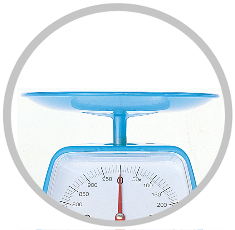 타니타 아날로그 KA-001 클리어블랙 1kg 주방저울 07 클리어 1kg 5g단위 이미지 3