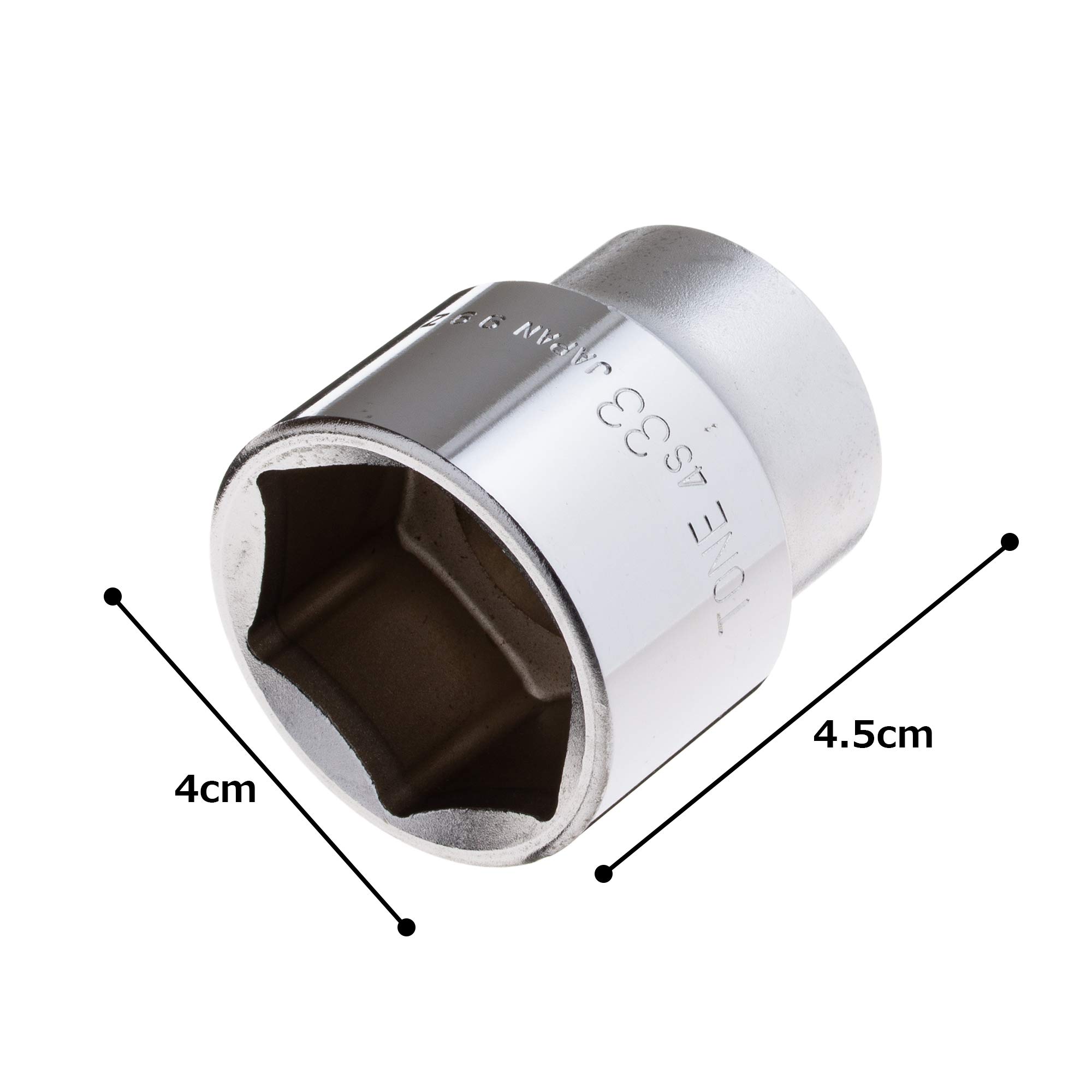 토네 HP4S-33 33mm 6각 소켓 12.7mm 이미지 3